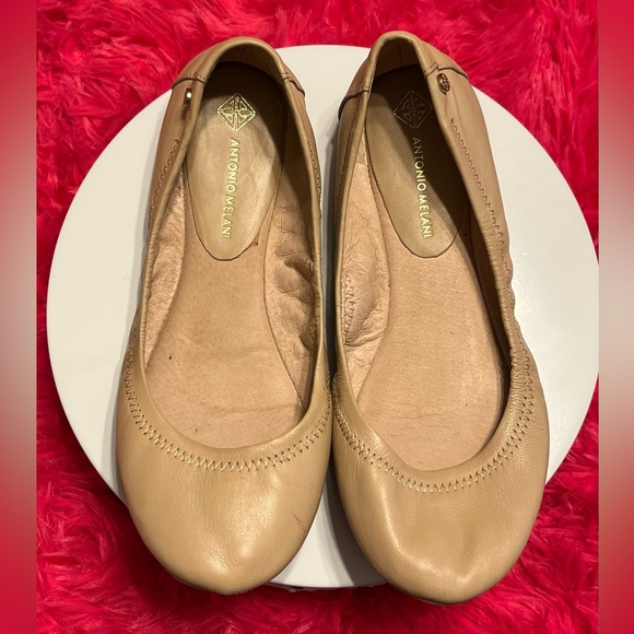ANTONIO MELANI Shoes Antonio Melani Leather Cream Colored Ballet